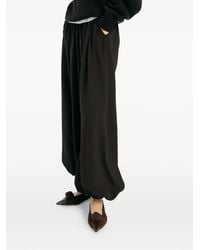 ROTATE BIRGER CHRISTENSEN - Balloon Pleated Trousers - Lyst