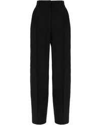 The Row - Lilas Pant In Wool And Linen - Lyst