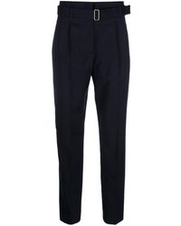 A.P.C. - Anthea Belted Tailored Trousers - Lyst