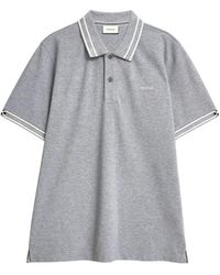 Pringle of Scotland - Diamond Jacquard Collar Polo Shirt - Lyst