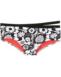Amir Slama - Floral-Print Slip-On Swim Trunks - Lyst