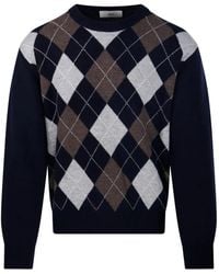 DUNST - Pullover Mit Argyle-Muster - Lyst