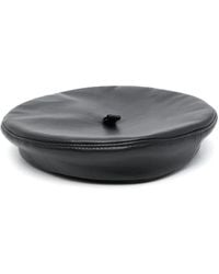 Ruslan Baginskiy - Smooth-Grain Leather Beret - Lyst
