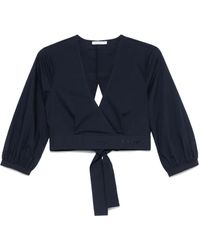 Patrizia Pepe - Bluse aus Baumwolle - Lyst