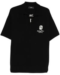 Amiri - Poloshirt Mit Logo-Stickerei - Lyst