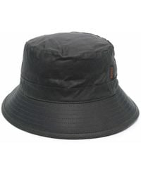 Barbour - Wax Cotton Bucket Hat - Lyst