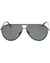 Tom Ford - Rupert-02 Pilot-Frame Sunglasses - Lyst