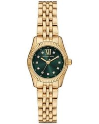 Michael Kors - Petite Lexington Pavé-Tone 26Mm Watch - Lyst