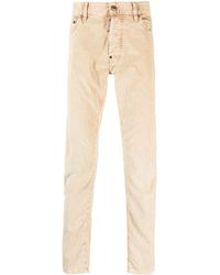 DSquared² - Cool Guy Corduroy Straight-leg Trousers - Lyst