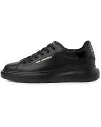 KARL LAGERFELD - Ikon Nft Kore Leather Sneakers - Lyst