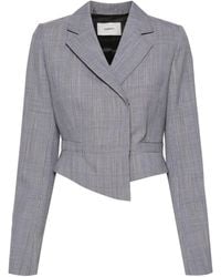 Coperni - Double-breasted Cropped Blazer - Lyst