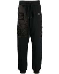 Moschino - Cargo Cotton Track Pants - Lyst