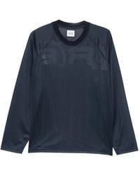 Arte' - Logo-Print Long-Sleeve T-Shirt - Lyst