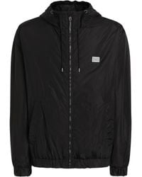 Dolce & Gabbana - Logo-Plaque Bomber Jacket - Lyst