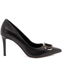 Twinset - 90Mm Leather Pointed-Toe Pumps - Lyst