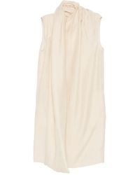 TOTEME - Robe À Détail De Foulard - Lyst