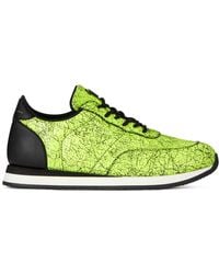 Giuseppe Zanotti - Jimi Running Lace-Up Low-Top Sneakers - Lyst