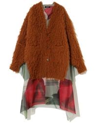 Undercover - Manteau À Fleurs - Lyst