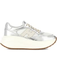 Hogan - H696 Lace-Up Fastening Sneakers - Lyst