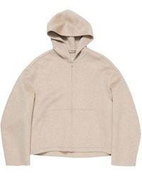 Acne Studios - Cashmere Jacket With Hood - Lyst