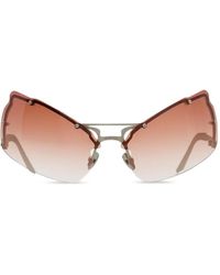 SRVC Studio - Masha Rimless Sunglasses - Lyst