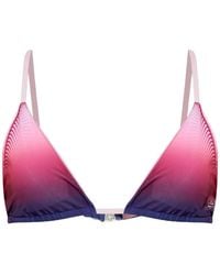 CASABLANCA - Gradient-Effect Bikini Top - Lyst