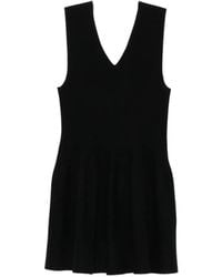 Lisa Yang - V-Neck Mini Dress - Lyst