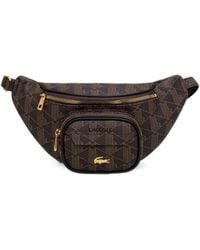 Lacoste - The Blend Monogram-Print Belt Bag - Lyst