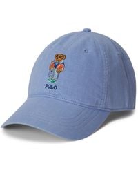 Polo Ralph Lauren - Polo Bear Logo-Embroidery Baseball Cap - Lyst