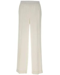 Herskind - Pinky Broek Met Elastische Tailleband - Lyst