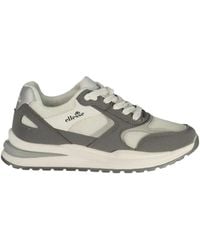 Ellesse - Logo-Print Panelled Sneakers - Lyst