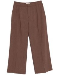 THESTROY - Pleated Trousers - Lyst