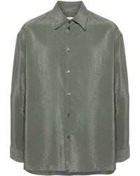 Lemaire - Twisted Button-up Shirt - Lyst