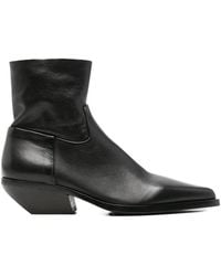 Elena Iachi - Pointed-Toe Ankle Boots - Lyst