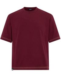 DSquared² - Tape V-Neck T-Shirt - Lyst