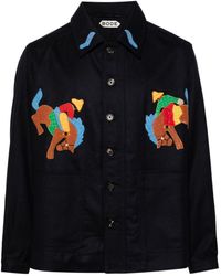 Bode - Embroidered Jacket - Lyst