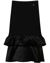 Twinset - Ruffle-Detailing Midi Skirt - Lyst