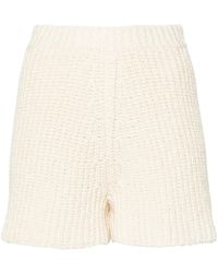 Alanui - Lush Nature Gebreide Shorts - Lyst
