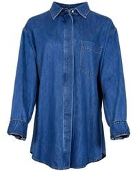 DARKPARK - Chest-Pocket Denim Shirt - Lyst