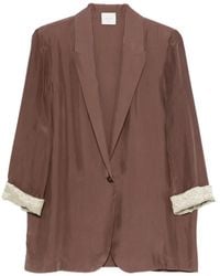 Alysi - Cuff-Detail Shirt - Lyst