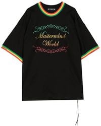MASTERMIND WORLD - Rasta Logo-Print Cotton T-Shirt - Lyst