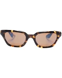 Oliver Peoples - Lunettes De Soleil 1983C À Monture Papillon - Lyst