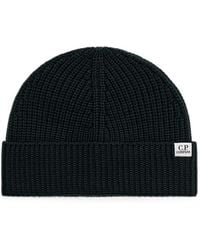 C.P. Company - Gorro Con Parche Del Logo - Lyst