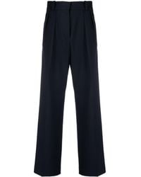 Tommy Hilfiger - High-waisted Straight-leg Trousers - Lyst