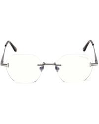 Tom Ford - Oval-Frame Glasses - Lyst