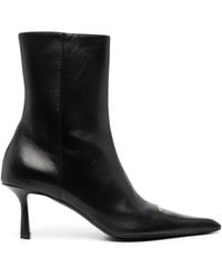 Alexander Wang - Viola 65 Zip Bootie Shoes - Lyst