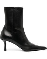 Alexander Wang - Viola 65 Zip Bootie Shoes - Lyst