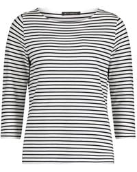Betty Barclay - Striped Three-Quarter-Sleeve Top - Lyst
