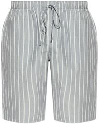 Hanro - Short De Pyjama À Rayures - Lyst