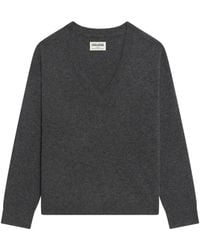 Zadig & Voltaire - Mikyz Cashmere Sweater - Lyst